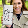 Chianina Cattle(Cow) Print Women's Leather Wallet