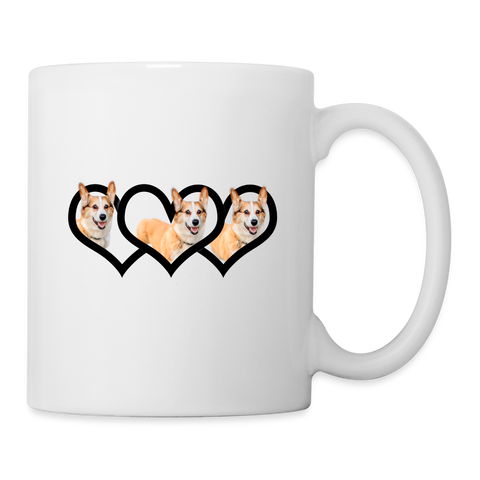 Pembroke Welsh Corgi Coffee/Tea Mug - white