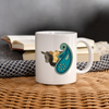 Dexter Cattle (Cow) Print Coffee/Tea Mug - white