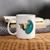 Dexter Cattle (Cow) Print Coffee/Tea Mug - white