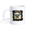 Shih Poo Art Print Coffee/Tea Mug - white