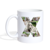 Weimaraner Print Coffee/Tea Mug - white