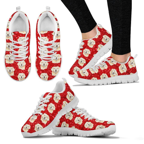 Golden Retriever Pattern Print Sneakers For Women Express Shipping
