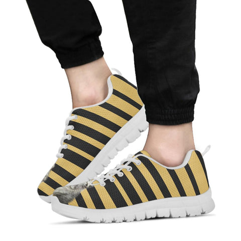 Cute Scottish fold Cat Print Sneakers