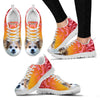 Customized SneakersDog Print Running Shoes For WomenDesigned By Sandy HunterExpress Shipping