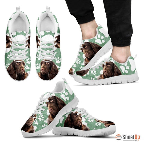 Field Spaniel Print (Black/White) Running Shoes For Men Limited Edition