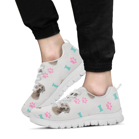 Weimaraner Dog Print Sneakers