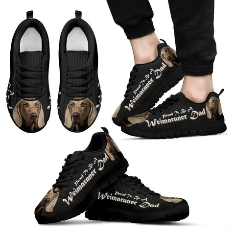 'Proud To Be A Weimaraner Dad' Running ShoesFather's Day Special