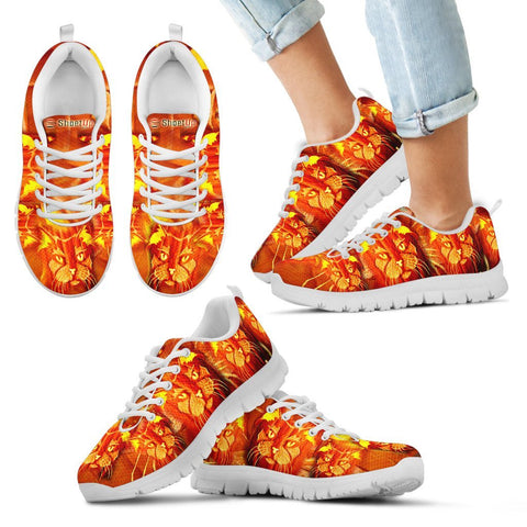 Maine Coon Cat (Halloween)Kid's Running Shoes