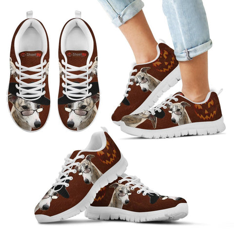 Happy Halloween Whippet Print Running Shoes For Kids/Women