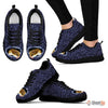 Chinese Hamster Printed (Black/White) Running Shoes For Women