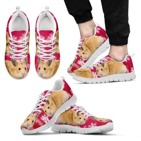 Syrian Hamster Print (Black/White) Running Shoes For Men Limited Edition