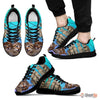 PixieBob Cat Print(White/Black) Running Shoes For Men