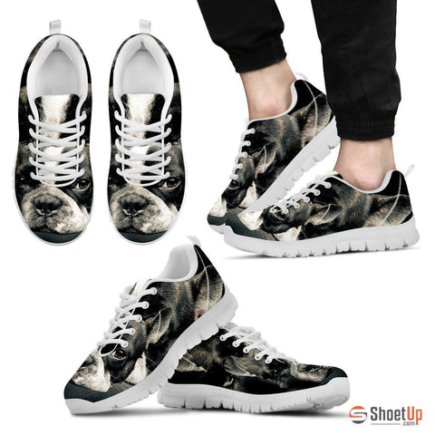 Boston Terrier (Dog) Print Running Shoe Men