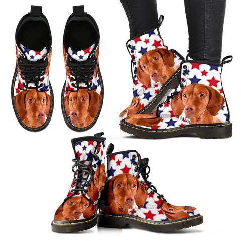 Vizsla Print Boots For WomenExpress Shipping
