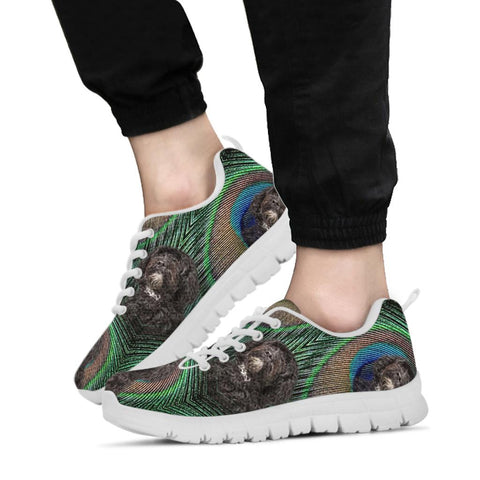 Portuguese Water Dog Print Sneakers
