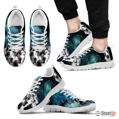Great Dane Dog Print Running Shoe For Men