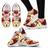 Labrador Retriever On RedWomen's Running Shoes