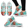 Limousin Cattle Cow Christmas Running Shoes For Women