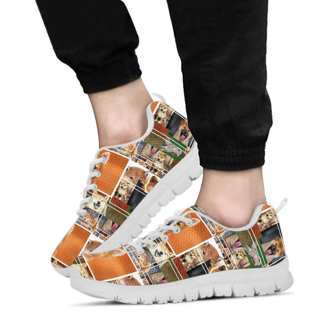 Shiba Inu Dog Print Sneakers