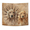 Amazing English Cocker Spaniel Print Tapestry