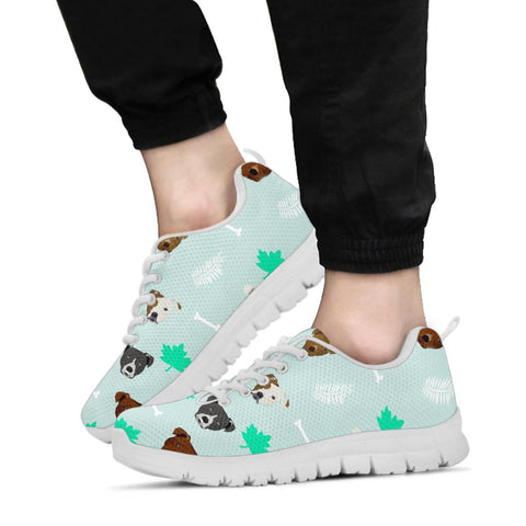 American Staffordshire Terrier Patterns Print Sneakers