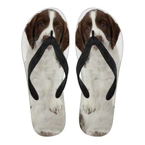 English Springer Spaniel Flip Flops For Women