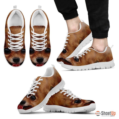Pomeranian Dog Print Running Shoe (Men And Women)