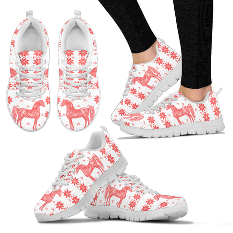 Morgan horse Print Christmas Running Shoes For Women