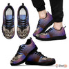 Devon Rex Cat Print (White/Black) Running Shoes For Men