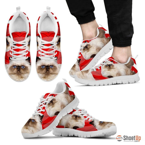 Himalayan Cat Print Running Shoes For Men