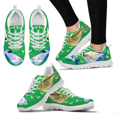 Common HatchetFish (River Hatchetfish) Print Christmas Running Shoes For Women