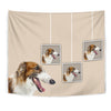 Borzoi Dog Print Tapestry