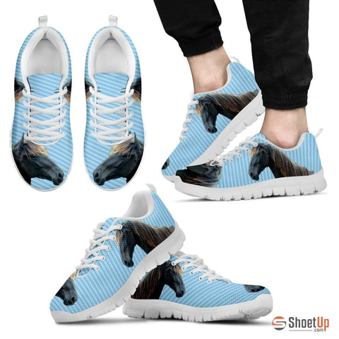 Tennessee Walker Horse Print (Black/White) Running Shoes For Men Limited Edition