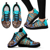 PixieBob Cat Print(White/Black) Running Shoes For Women