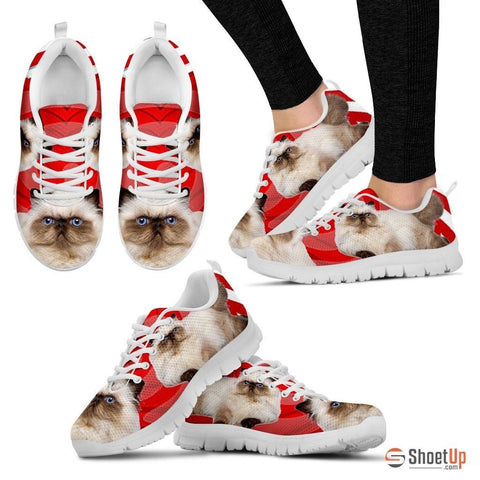 Himalayan Cat Print Running Shoes For Women
