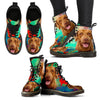 Chesapeake Bay Retriever Print Boots For WomenExpress Shipping