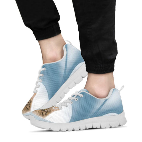Maine Coon Cat Print Sneakers