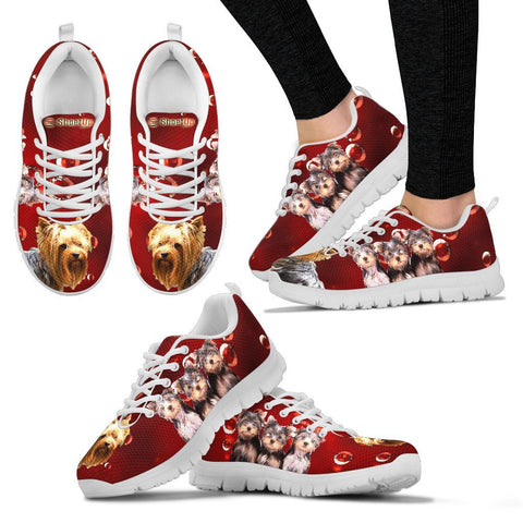 Yorkie On RedWomen's Running Shoes