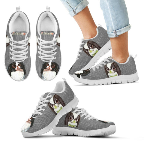 Japanese Chin PrintKid's Running Shoes