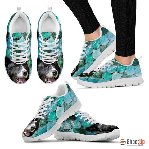 Border CollieDog Running Shoe For Women