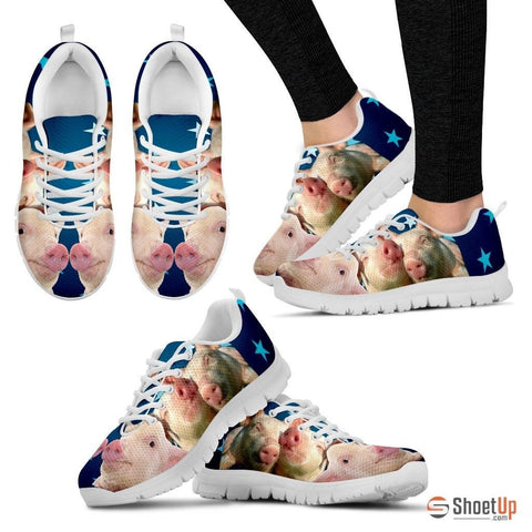 Pink Pig Running Shoes For Women