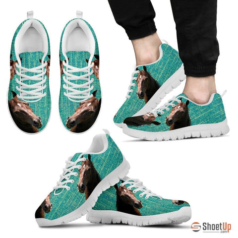 Morgan Horse Print (Black/White) Running Shoes For Men Limited Edition