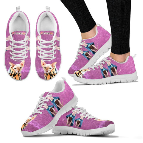 Sphynx Cat (Halloween) PrintRunning Shoes For Women/Kids