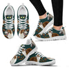 Borzoi Halloween Print Running Shoes For Kids