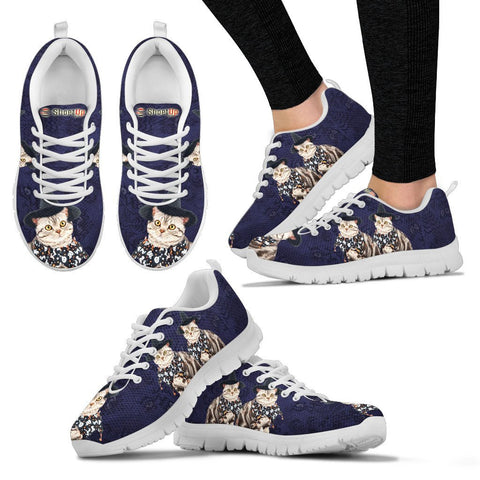American Shorthair Cat (Halloween) PrintRunning Shoes For Women/Kids