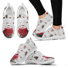 Gang Gang Cockatoo Parrot Print Christmas Running Shoes For Women