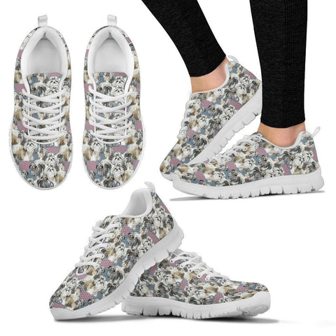 Shih Tzu Pattern Print Sneakers For Women Express Shipping