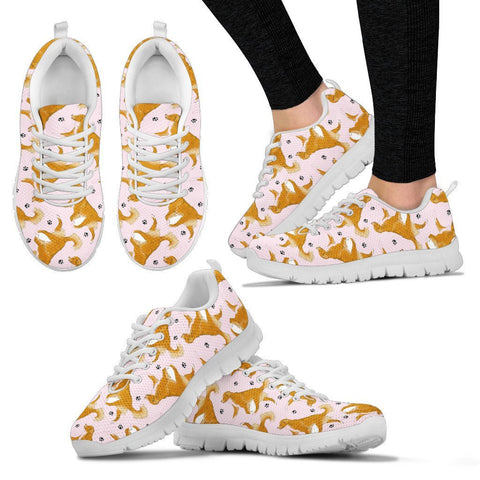 Nova Scotia Duck Tolling Retriever Pattern Print Sneakers For Women Express Shipping