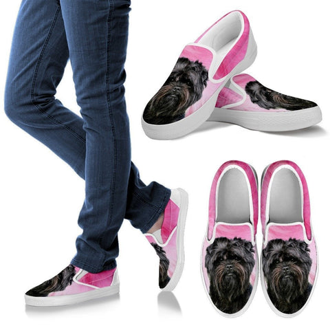 Affenpinscher Print Slip Ons For Women Express Shipping